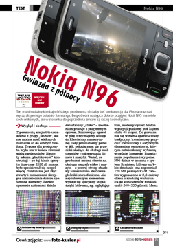 Nokia N96 – gwiazda z pónocy