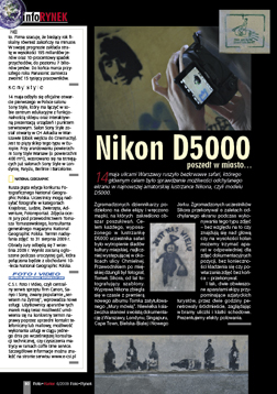 Nikon D5000 poszed w miasto…