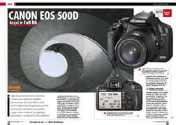 Canon EOS 500D krci w Full HD