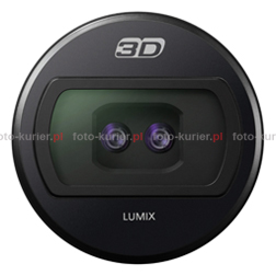 Obiektyw 3D dedykowany dla aparatów Lumix G 