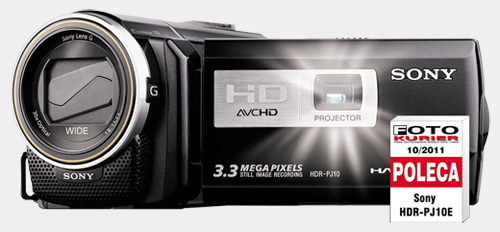 Kamera z projektorem Sony HDR-PJ10E