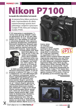 Nikon P7100  - kompakt dla mioników lustrzanek