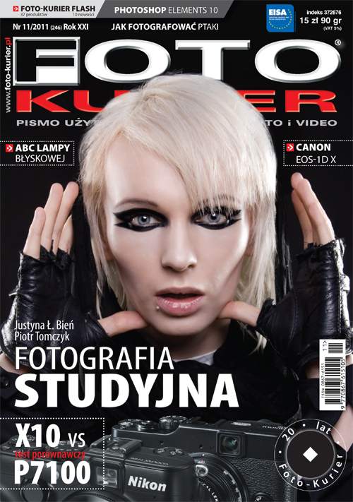 Listopadowe wydanie Foto-Kuriera jest ju w drukarni. Dzi prezentujemy okadk nowego wydania.