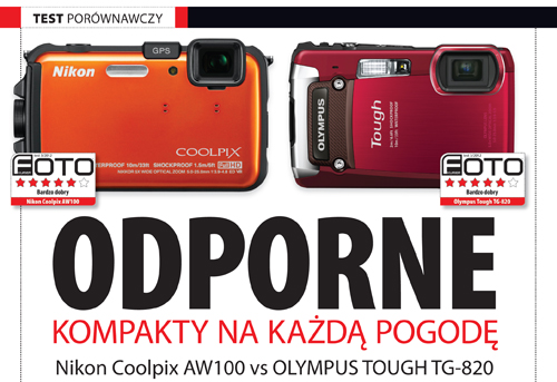 Nikon Coolpix AW100 vs OLYMPUS TOUGH TG-820