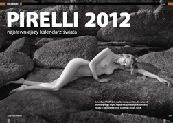 Pirelli 2012 - najsawniejszy kalendarz wiata