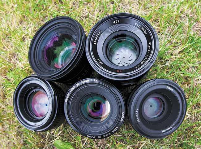 TEST: Jasne pidziesitki Canon, Nikkor, Sigma, Sony - test z Foto-Kuriera 7/13