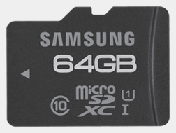Samsung microSDHC 64 GB