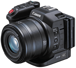 Kompaktowa kamera 4K – Canon XC10