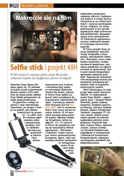 Selfie stick i projekt 48H