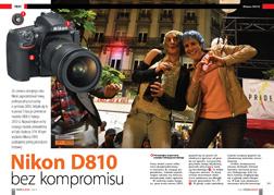 Nikon D810 bez kompromisu