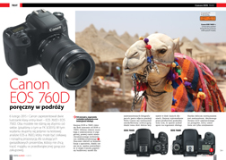 Canon EOS 760D - porczny w podróy