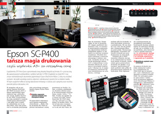 Epson SC-P400 - tasza magia drukowania czyli wydruki A3+ za rozsdn cen