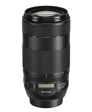 Canon EF 70-300 mm z wywietlaczem LCD