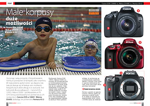 Mae korpusy due moliwoci Canon EOS 1300D Nikon D3400 Pentax K-S2
