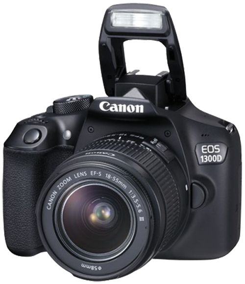 Canon EOS 1300D z Wi-Fi i NFC