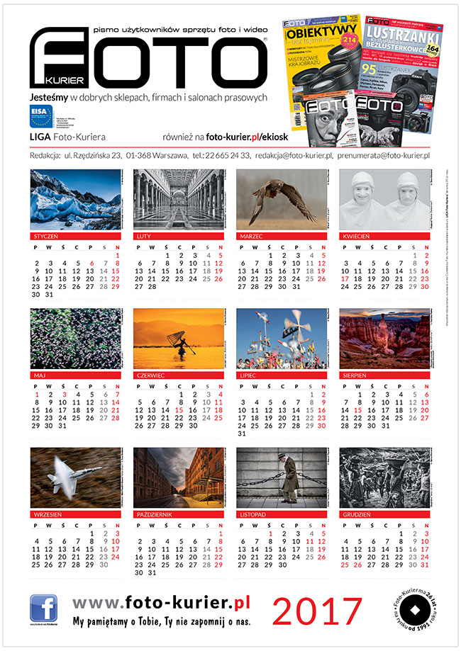 Kalendarz Foto-kurier 2017