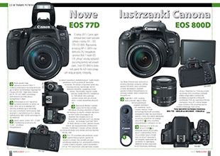 Nowelustrzanki Canona EOS 77D i EOS 800D