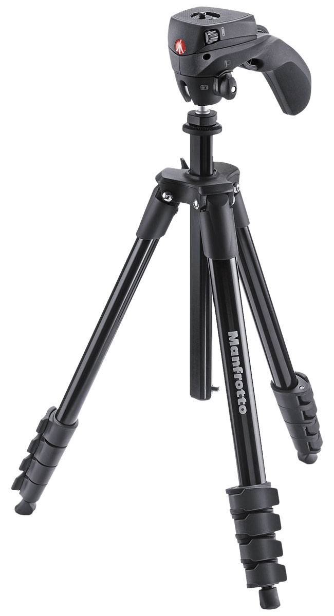 Manfrotto Compact Action z gowic typu hybryd