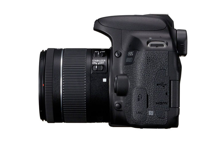 Canon EOS 800D bok