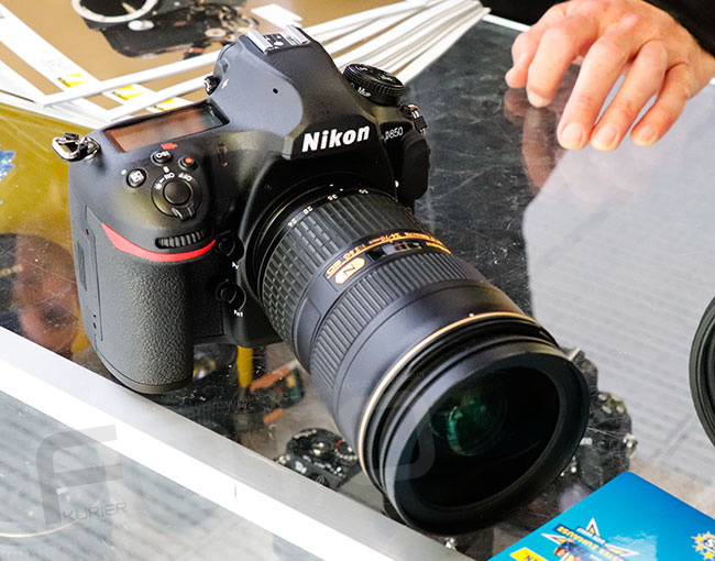 Nikon D850 test karty