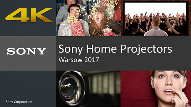 Sony projektory