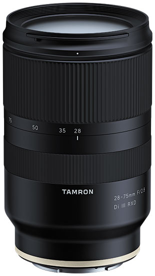 Tamron 28–75 mm f/2,8 Di III RXD