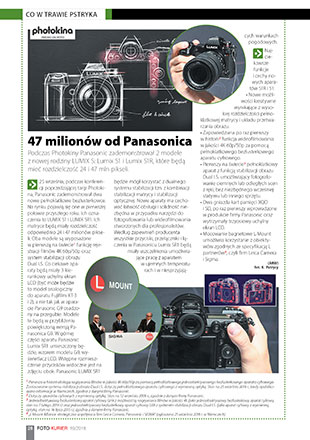 Photokina 2018: 47 milionów od Panasonica