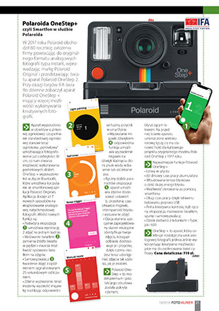 Polaroida OneStep+ czyli Smartfon w subie Polaroida
