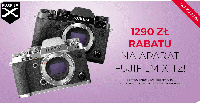 Wyjtkowe rabaty na aparaty serii Fujifilm X