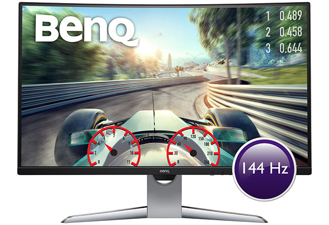 BenQ EX3203R - zakrzywiony, 31,5 calowy, 144 Hz monitor QHD