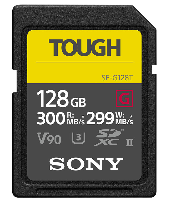 Najbardziej wytrzymała i najszybsza karta Sony SD UHS-II