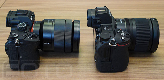 Sony A7 III i Nikon Z7 z 24-70 mm f/4 fot.K.Patrycy