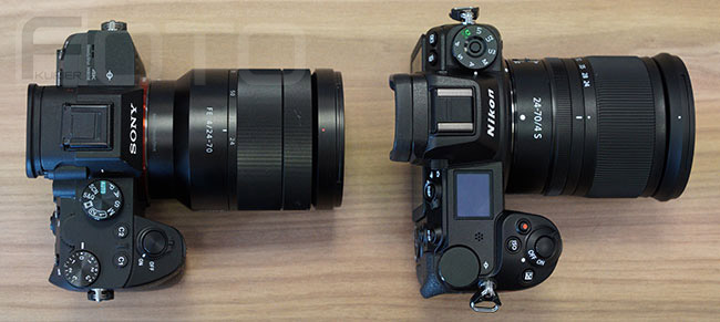 Sony A7 III i Nikon Z7 z 24-70 mm f/4 fot.K.Patrycy