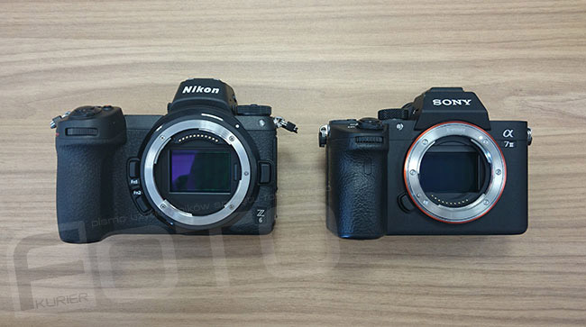 Nikon Z6 w zestawieniu z Sony A7 III