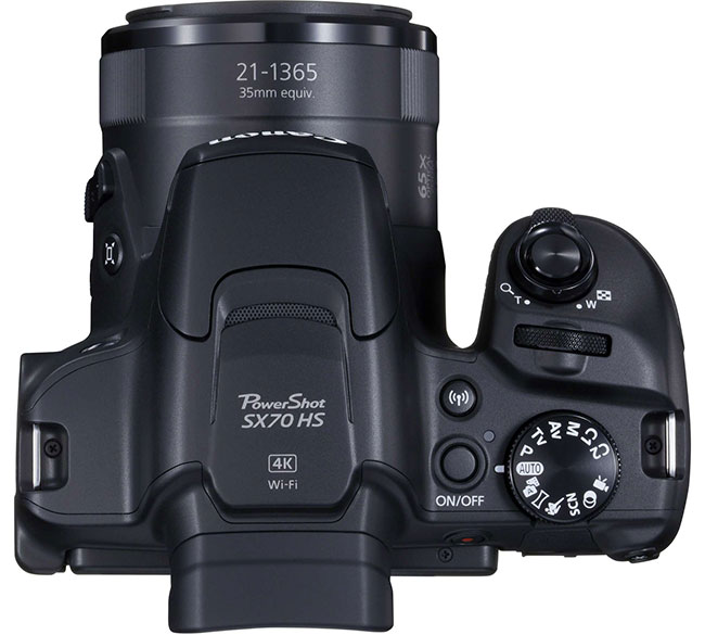  Canon PowerShot SX70 HS  z 65-krotnym zoomem i wideo 4K UHD