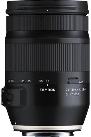 Tamron 35–150 mm f/2,8–4 DI VC OSD
