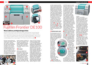 Fujifilm Frontier DE100 - nowa odsona profesjonalnego druku