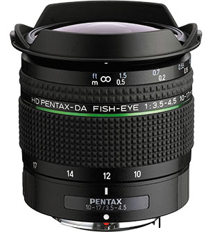 Pentax-DA FISH-EYE 10–17 mm f/3,5–4,5 ED z najnowsz powok HD