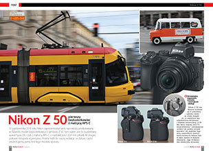 Nikon Z 50 pierwszy - bezlusterkowiec z matryc APS-C