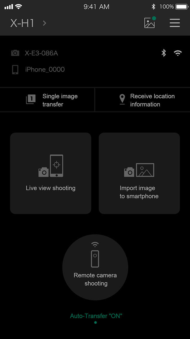 Nowa wersja aplikacji Fujifilm Camera Remote