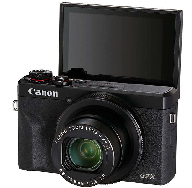 Aktualizację wideo AF w Canon PowerShot G7 X Mark III