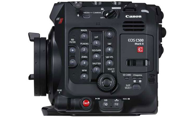 Canon EOS C500 Mark II - kompaktowa kamera z pełnoklatkową matrycą 5.9K