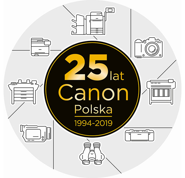 Canon świętuje 25-lecie swej obecności w Polsce