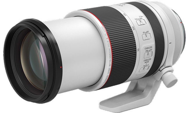 Nowe obiektywy Canon RF: RF 70-200 mm f/2,8 i RF 85 mm f/1,2L USM DS
