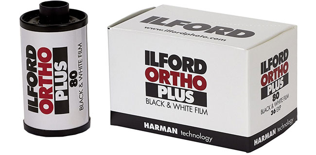 ILFORD Photo – filmy ORTHO, papiery MULTIGRADE V i zestawy PATERSON