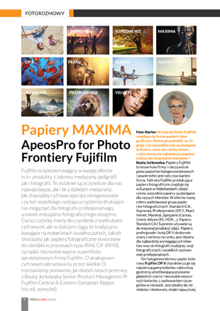 Papiery MAXIMA, Frontiery, fotografia halogenosrebrowa