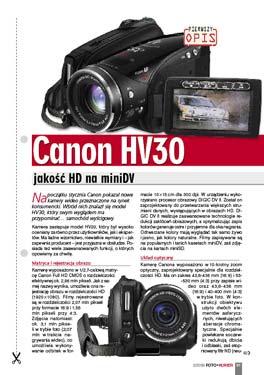 Canon HV30