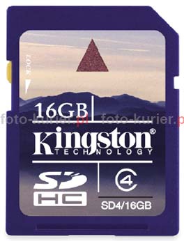 SDHC 16 GB od Kingstona
