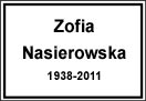 Zofia Nasierowska