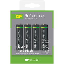 Akumulatory GP ReCyko+Pro Photo Flash – seria profesjonalna